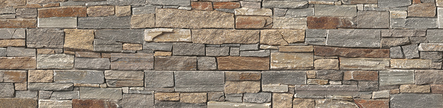 Niche cladding with Décor Stone wall by nobilia.