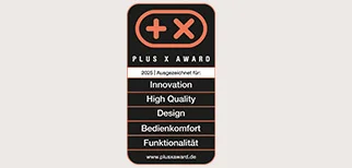 Unsere nBox hat den Plus X Award 2025 gewonnen.