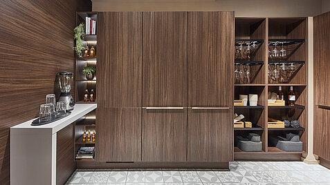 STRUCTURA 407, Milano walnut reproduction (2)