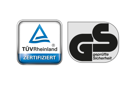 Geprüfte Sicherheit TüV Rheinlad